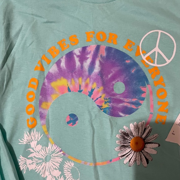 Teal Abound long sleeve size Small - Picture 2 of 3